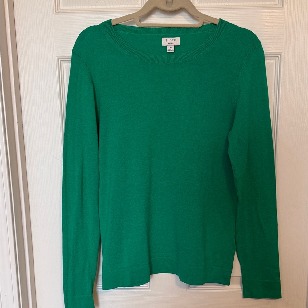 J. Crew Emerald Knit Top